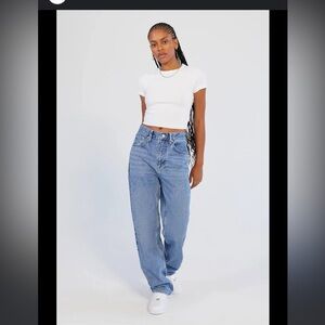 BDG High Rise Baggy Jeans 28 Women’s Urban Outfitters Perfect Wash EUC